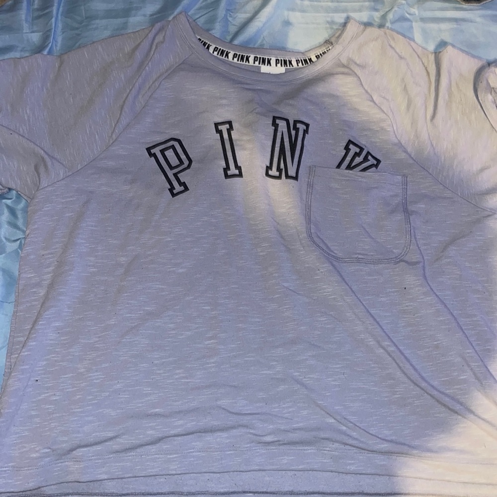 victoria secrets pink t-shirt
